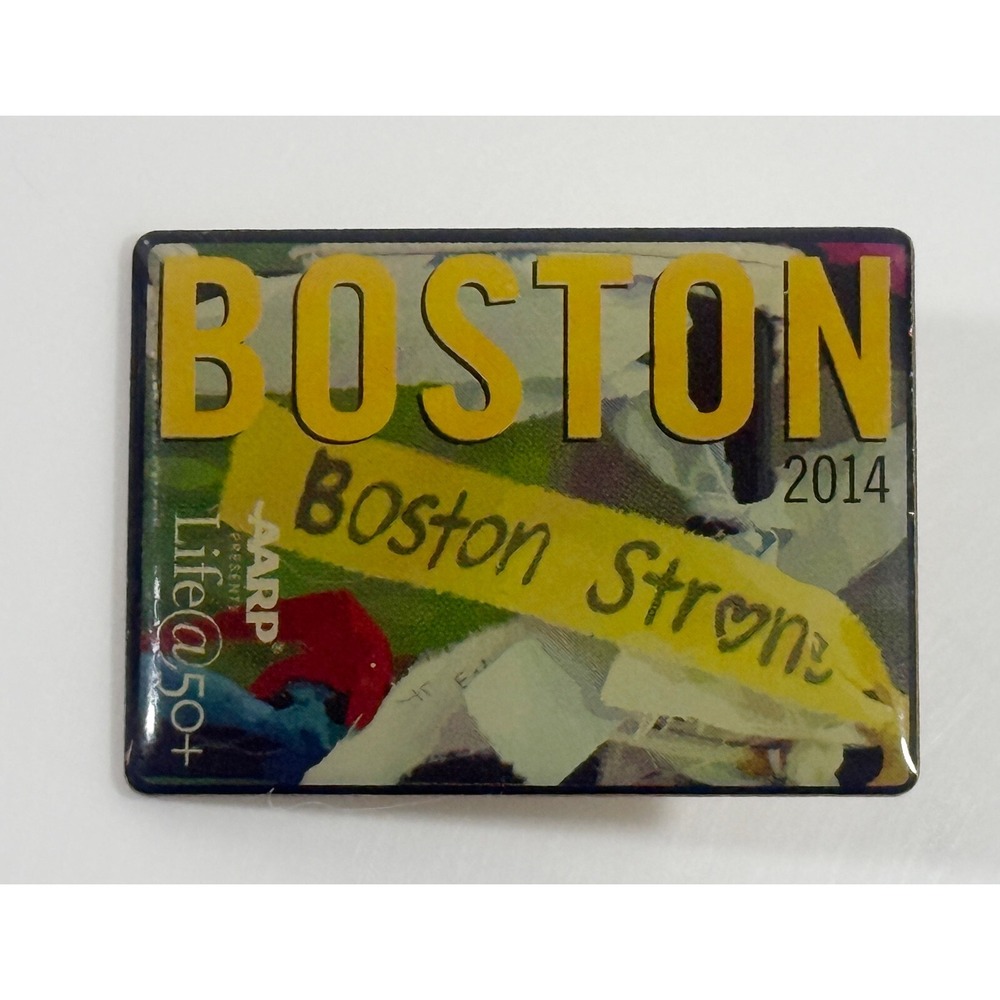 Boston Boston Strong 2014 AARP‎ Pin